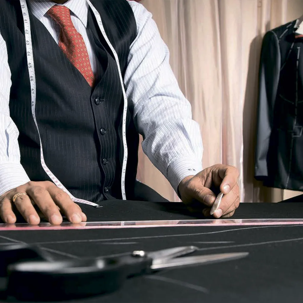 Custom tailoring design process